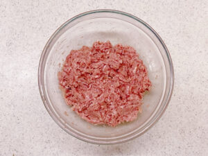 ハンバーグのタネ